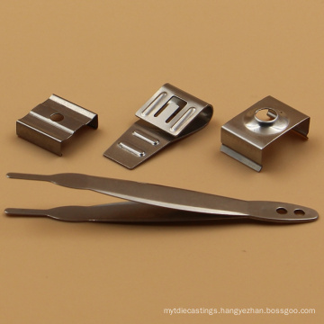 Stamping metal factory support oem custom spring metal clip u shaped round clips